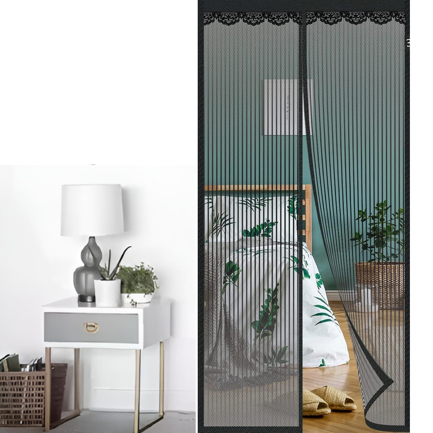 MOSQUITO MESH DOOR CURTAIN
