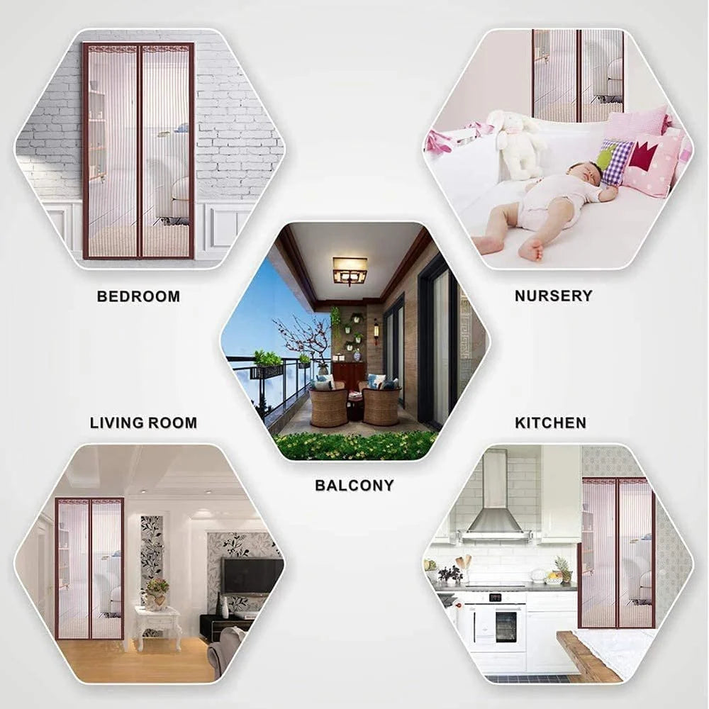 MOSQUITO MESH DOOR CURTAIN