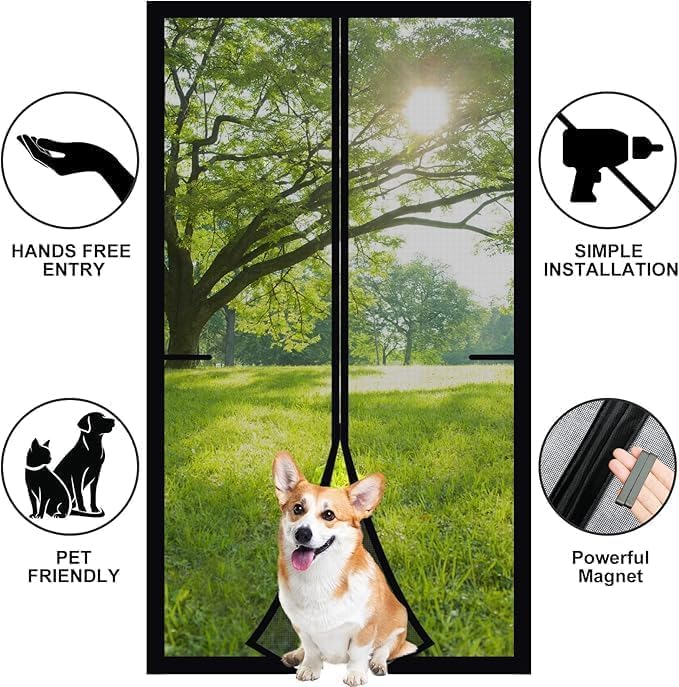 MOSQUITO MESH DOOR CURTAIN